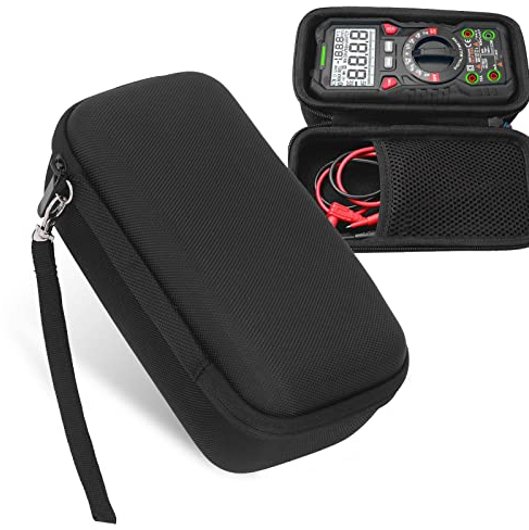 Case for KAIWEETS Digital Multimeter and HT118A TRMS 6000 Counts Voltmeter, EVA Hard Case Protective Carrying Storage Bag