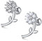 LAURITAMI 2stk 16G Silber Knorpel Ohr Piercing 6mm Cartilage Helix Tragus Conch Ohrringe Chirurgenstahl CZ Diamant Schmetterling Schlange