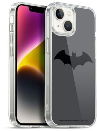Head Case Designs Officially Licensed Batman DC Comics Hush Logos Soft Gel Case Compatible With Apple iPhone 14