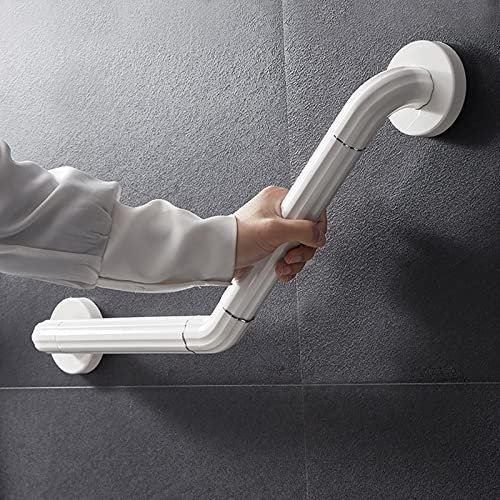 Weiße Haltegriffe für Senioren, 30 x 30cm Haltegriff Dusche, Haltegriffe Bad, Duschgriff, Haltegriff Badewanne, Wannengriff, Handgriff Dusche, Badewanne Griff, Badewannen Haltegriff,Dusche Rutschfest