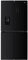 Kontinentaler Kühlschrank Edison - CERA4D464B - 4 Türen mit Wasserverteiler - 464L - L79 cm x H 180 cm - Schwarz
