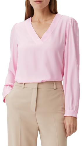 comma Damen 2142827 Bluse, 4102 pink, 40