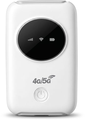 Tragbarer WLAN Hotspot, Entsperrtes Gerät mit 3200 mAh , Reise-Router für Bis zu 10 Geräteverbindungen