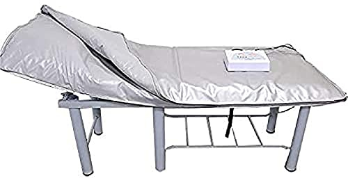 Coperta per Perdita di Peso di Bellezza Coperta per Sauna a infrarossi lontani 2 Zone Coperta Dimagrante per Sauna Termica a infrarossi lontani (Fir) Digitale, Macchina per Terapia disintoss
