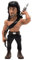 MINIX Rambo Figur mit Bogen - Rambo - Sammlerstücke 12 cm für Ausstellung, Geschenkidee für Kinder und Erwachsene, Fans von TV & Kino - MN15344