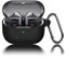 Seltureone Silikon Hülle Kompatibel für Samsung Galaxy Buds 3 / Samsung Galaxy Buds 3 Pro, Weicher, Rutschfester, Stoßfester 360 Grad Rundum Schutzhülle - Schwarz