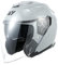 MY Jethelm Rollerhelm mit Sonnenblende,ECE22.06 Zertifizierter,Komfort-Innenfutter Komplett Herausnehmbar,Motorradhelm Mofa Vespa Helm für Herren und Damen,Modell MY-835 (Nardo Gray, XS)