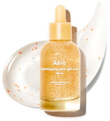 Abib Glutathiosome Dark Spot Serum Vita Drop 1,69 fl.oz, Koreanische Hautpflege, gegen dunkle Flecken & Pigmentflecken, leichtes, feuchtigkeitsspendendes Serum für empfindliche, unebene Haut