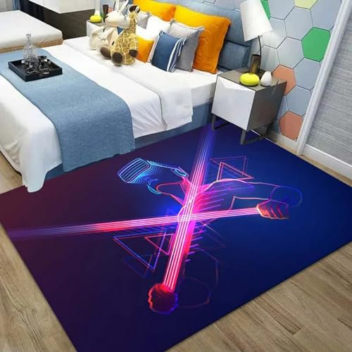 Teppich Vr-Charaktere Fußmatte 3D Gedruckter Teppich Bodenteppich Für Wohnzimmer Schlafzimmer Home Bar Decor Rugs 60 X 90 cm , Schmutzabweisend - Leicht Zu Reinigen-3304601669695
