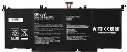KHlove 15.2V 64Wh B41N1526 Laptop Akku für Asus ROG S5 S5VT6700 Strix GL502 ROG GL502V GL502VT GL502VT-1A GL502VT-BSI7N27 0B200-019400 GL502VM GL502VY Series 4ICP/60/80 Notebook Battery