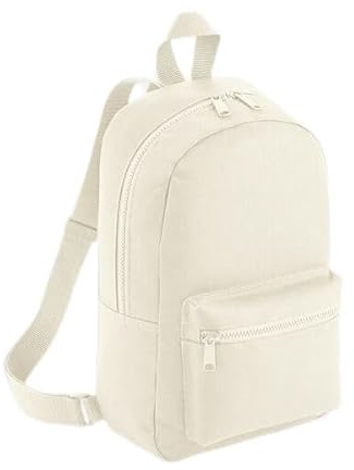 BagBase - Mini Backpack - Mini Essential Fashion Backpack for Women and Men - Adjustable Mini Backpacks for Men and Women - Small Backpack, Small Rucksack, Lightweight Backpack - 600D Polyester