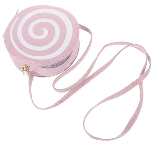 Holibanna PU Umhängetasche Lollipop Design Kleine Schultertasche Für Damen Kreative Crossbody Bag Ideal Für Alltag Und Party
