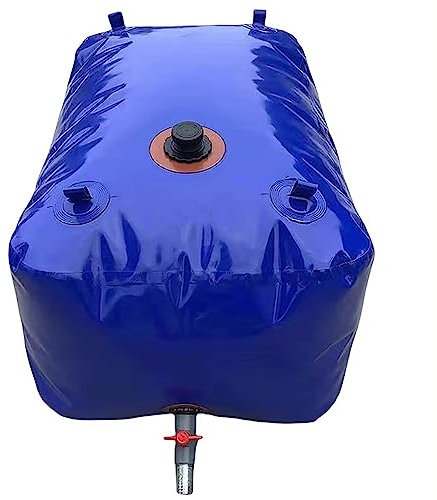 Badewannenblase zur Notwasserspeicherung, zusammenklappbarer, weicher, dürreresistenter Wassersack mit großem Fassungsvermögen, Wassertank für die Brandbekämpfung/landwirtschaftliche Nutzung, 1300 10