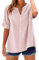 Ofertas Flash del Dia Mujer Ropa Camisetas Algodon Mujer Blusas Tirantes Verano 2025 Camisa XXL Tunica Manga Corta Talla Grande Otoño De Algodón Camiseta Larga por Detras Top Mangas Abullonadas