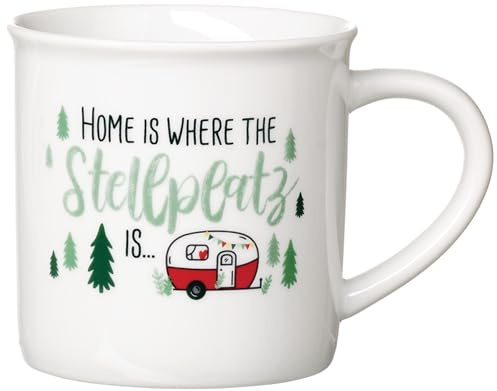 Ritzenhoff & Breker Kaffeebecher Camping - Home is where…, 360 ml