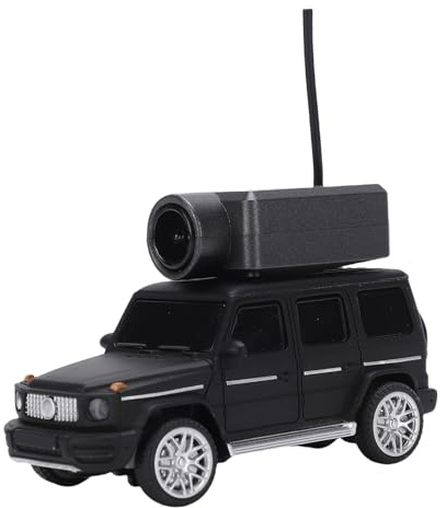 CCYLEZ Mini Coche RC, Coche de Control Remoto 1:64 con Cámara HD FPV y Luces Ambientales, 3 Modos de Velocidad, para Carreras en Interiores y Juegos Sociales