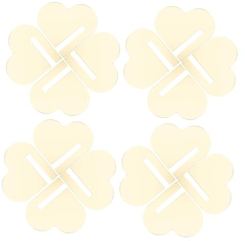 QUMIIRITY 30pcs Wine Glass Markers Acrylic Drink Tags Heart-shaped Golden Acrylic DIY Element Personalization for Celebrations and Birthday Parties