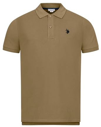 U.S. POLO ASSN. Herren Poloshirt (S-3XL) Basic Kurzarm Pique Polohemd P001