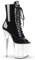 Pleaser FLAMINGO-1021 Blk Pat/Clr UK 4 (EU 37)