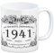 trendaffe 1941 der beste Jahrgang Kaffeebecher - ein tolles Geschenk zum Geburtstag für Wein Liebhaber und alle die im Jahr 1941 geboren sind.
