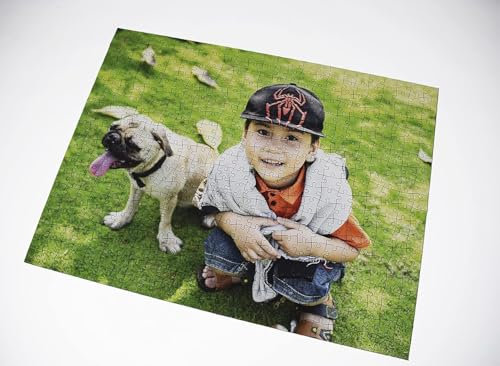 Personalised Custom Jigsaw Puzzle - Your Image, 1000/500/400/200 Pieces, Personalised Box