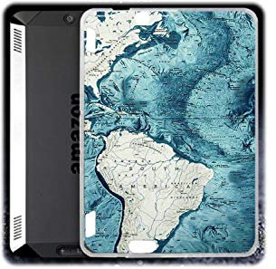 Tablet Funda para Amazon Kindle Fire HDX7 HD X7 2013 2014 7.0 Funda Soporte Cuero Case Cover T-58
