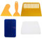 Screen Printing Squeegee, Set of 5 Screen Printing Ink Silk Screen Printing Squeegee for Screen Printing