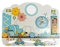AdamToys Motorikspielzeug Set Motorikschleife Motorik Baby Geschicklichkeitsspiel Motorikbrett