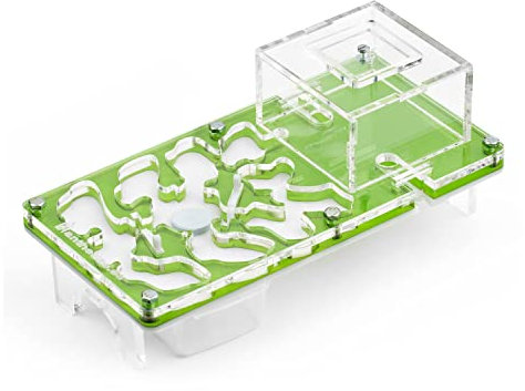 AntHouse - Ant Farm Educational Kit - Pilzmodell - 10x20x1,3 cm - Grün - Freie Ameisen