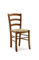 Mar.c.a. Design - Juego de 2 sillas de Madera de Haya, Modelo Venezia con Asiento de Paja, Estilo clásico y Elegante para Cocina, Comedor y salón - Made in Italy