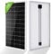 120 Watts Solar Panel 12 Volts Applicable to Motorhome Caravan 12 Volt High-Efficiency Monocrystalline Module PV Charger for RV Battery, Boat, Off Grid Solar System Backup Power (120W)
