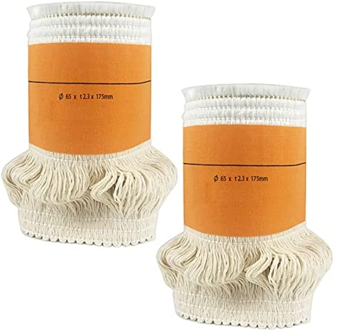 ARMARD 65mm Meche Chauffage Petrole, Mèches De Poêle Au Kérosène, Poêle à Pétrole à Mèche, Mèche De Chauffage Au Kérosène De Remplacement, Mèche pour Poêle à Pétrole de Camping (Taille : 2pcs)