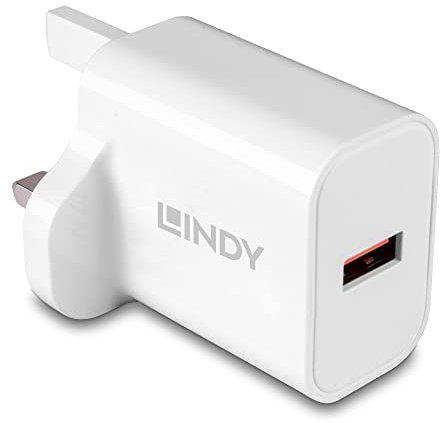 Lindy 18W USB Type A Charger