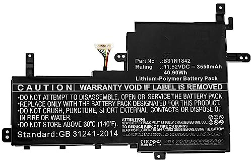 CoreParts Laptop Battery for Asus 41.04Wh 11.4V 3600mAh 41.04Wh, MBXAS-BA0268