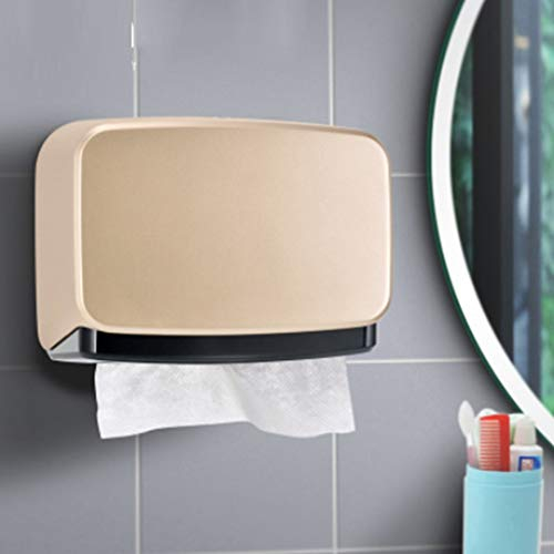 Papierhandtuchhalter, Papierhandtuchhalter, Badezimmerzubehör, Wandmontage, Küchenhalter für Papierhandtuchspender, Schlüssel offener Papierspender