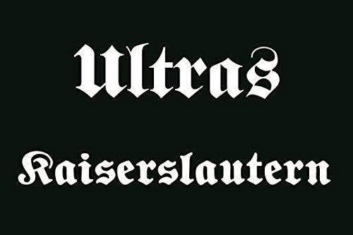 U24 Aufkleber Ultras Kaiserslautern Flagge Fahne 12 x 8 cm Autoaufkleber Sticker