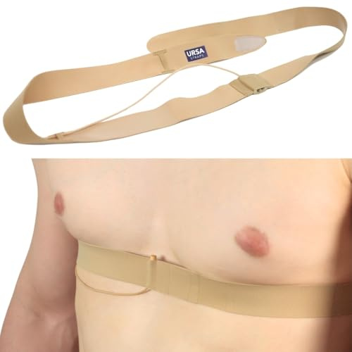 URSA Chest Strap | Low-Profile, Soft, Stretchy & Breathable Chest Straps for Microphones, For Location Sound, Theatre, Live Events & More