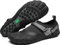 SAGUARO Badeschuhe Herren Wasserschuhe Damen Barfuss Schuhe Sport Schwimmschuhe Barfußschuhe Gegen Seeigel Aquaschuhe rutschfest Strandschuhe Leicht Neoprenschuhe Barfussschuhe Rauchig Schwarz, Gr.41