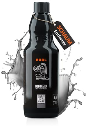 ADBL Defoamer (500ml) - Hocheffizientes Antischaummittel für Nasssauger - Verlängert die Betriebszeit durch Reduzierung von Schaum in Schmutzwassertanks - Zusatz für Polster und Textilreiniger