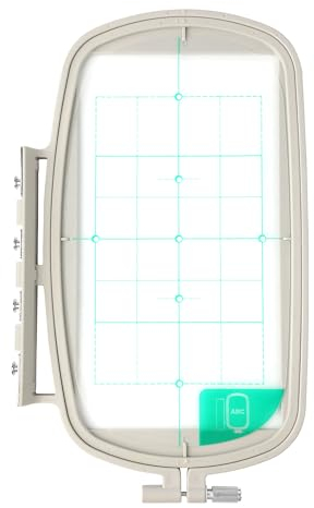 MagnaHoop Stickrahmen für Brother SE600 SE400 SE700 SE625 SE425 PE550D PE540D PE535 PE525 PE500 Innovis Babylock Brother Stickmaschinen-Reifen (4 x 6,75 – SA434)