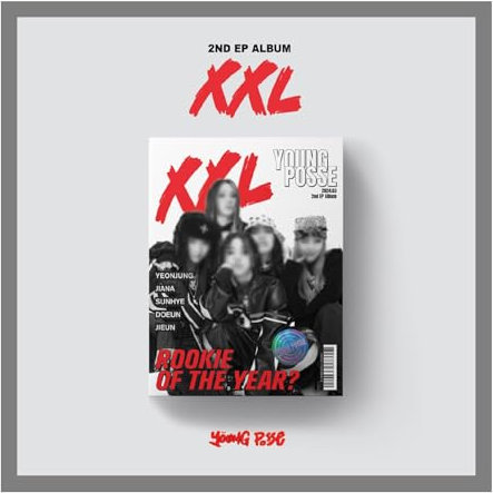 YOUNG POSSE XXL EP Album CD+Folded poster on pack+Photobook+Postcard+Sticker+Photocard+Tracking Youngposse