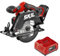 SKIL Kit di sega circolare compatta senza spazzole da 20 V per taglio del legno, con batteria da 2,0 Ah e caricabatterie-CR6413B-11