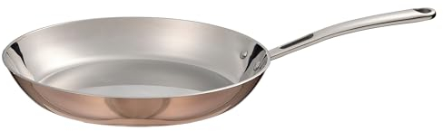 FINMAT, padella, 28 cm, rame/acciaio inox