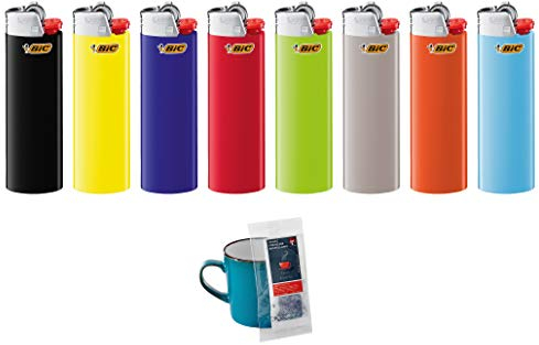 BIC Maxi Feuerzeuge Bunt (BIC Maxi J26) (Stück 10)