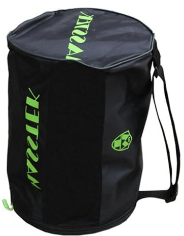 Dickly Rollhockey-Pucktasche, Unihockey-Bälletasche, Umhängetasche mit Reißverschluss, Tragetasche für den Transport im Innen- und Außenbereich