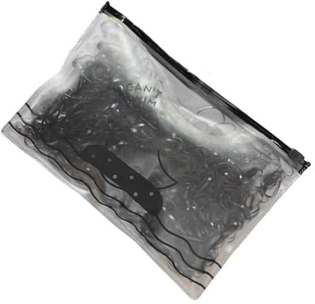 Elastici per capelli - Fasce per capelli nere per ragazze 1000 pezzi, elastici per capelli con ganci | elastici con forte resistenza alla trazione, elastici per capelli senza danni per i capelli