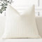 Artscope Ein Kissenbezug Kordsamt Zierkissenbezug Dekokissen Sofakissen 40x40 cm Cord Kissenhülle Couchkissen Dekorative Weiche Kissen für Sofa Wohnzimmer Zuhause Schlafzimmer Beige