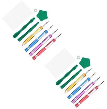 Gadpiparty 16 Stk Apfel-Demontage-Werkzeugsatz Reparatur Schraubendreher reparieren repair kit werkzeugrucksack toolbox Handy-Demontage-Schraubendreher Schraubendreher-Kit für Telefon Plastik