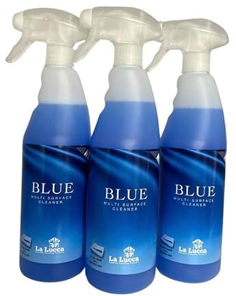 Blue Multi Surface Cleaner, Great Fragrance, 750ml Spray Bottles, Pack of 3