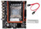 Vocdikficy Placa Base de Escritorio X99H LGA2011-V3 B85 Chip DDR3X4 ECC Ranura de Memoria de Servidor M.2 NVME PCI-E 3.0 X16 SATA3.0 para PC